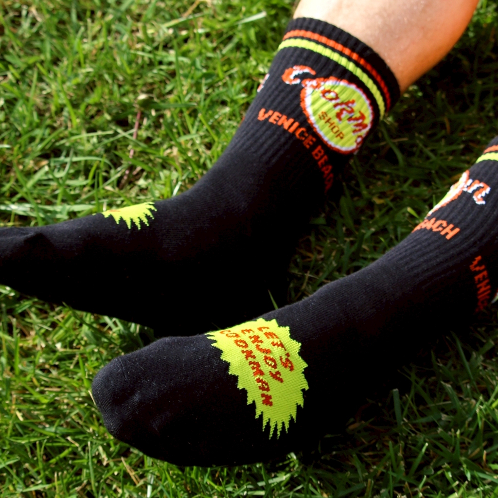 [クックマン]Rib Crew Socks Cafe & Dining
