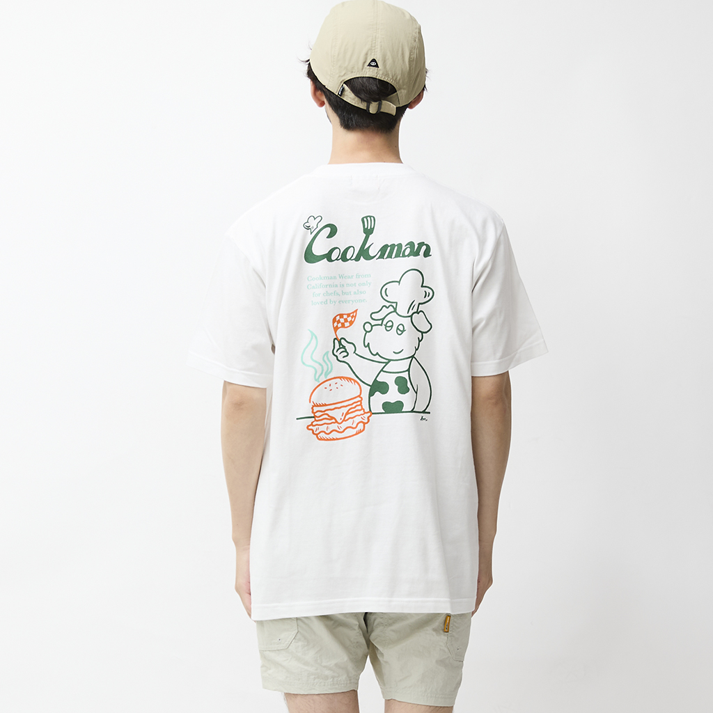 [クックマン]Tシャツ Kate Dog chef