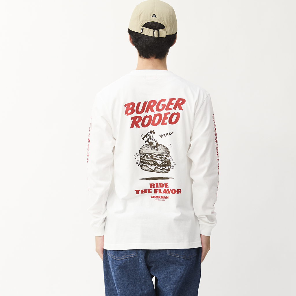 [クックマン]Long Sleeve T-shirts Rodeo