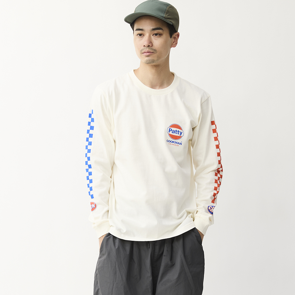 [クックマン]Long Sleeve T-shirts Race