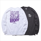 [コモンエデュケーション×ゴーアウト]L/S TEE "LAGER"
