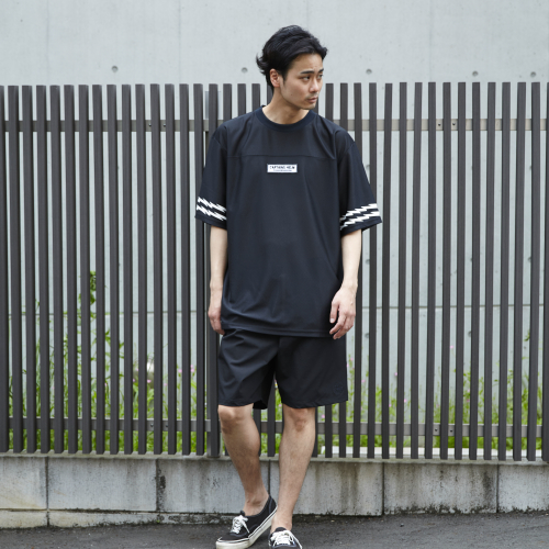 キャプテンズ ヘルム×ゴーアウト | #THUNDER LINE SUN-GUARD MESH TEE