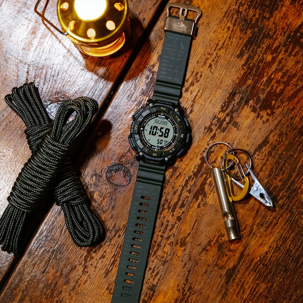 [プロトレック][カシオ] 腕時計 プロトレック PRO TREK30周年記念モデル Climber Line ソーラー PRG-330ANS-3JR