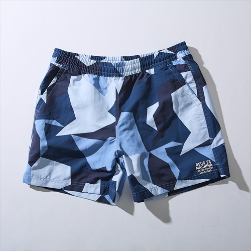 DEUS CUSTOMS ショートパンツ グレー/ピンク DEUS CUSTOMS ショート