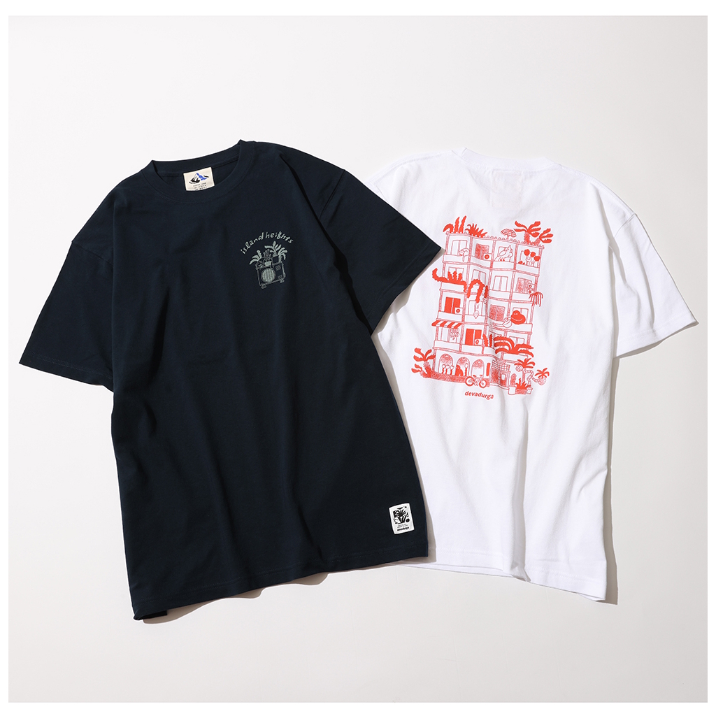 [デヴァドゥルガ]ISLAND HEIGHTS TEE