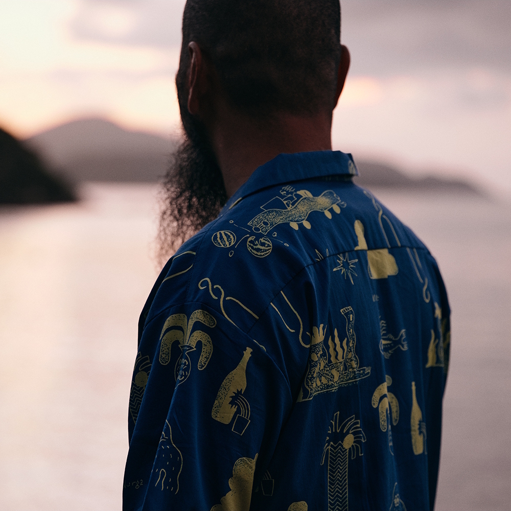 [デヴァドゥルガ]SUMMER MIRAGE SHIRT