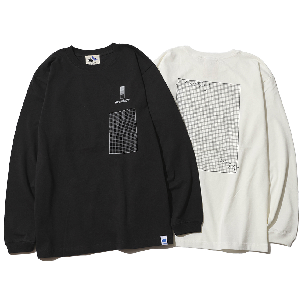 [デヴァドゥルガ]GRID NOTE L/S TEE
