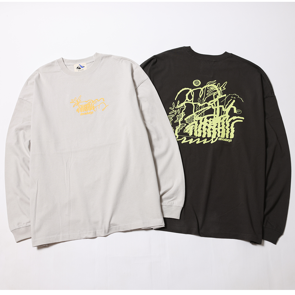 [デヴァドゥルガ]THICKET WIDE L/S TEE