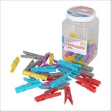 [ダルトン]35PCS PP CLOTHESPIN IN BOTTLE