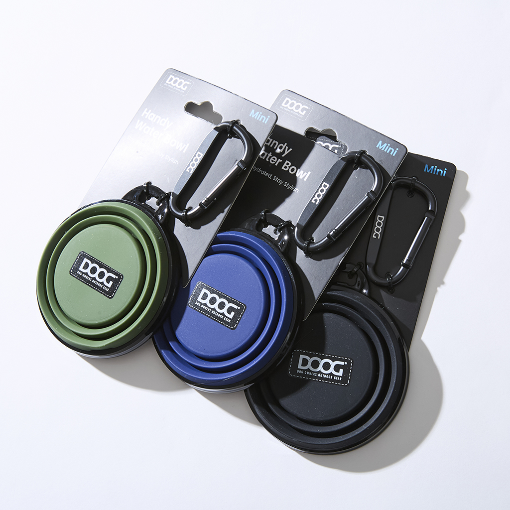 [ドッグオーナーアウトドアギア]ハンディーウォーターボウル ミニ
