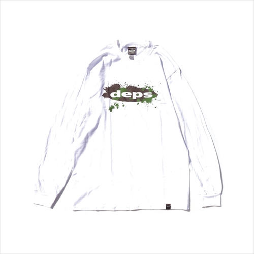 デプス | deps SPLASH LOGO L/S TEE | ロンT | GO OUT Online デプス | deps SPLASH LOGO L/S TEE | ロンT | GO OUT Online