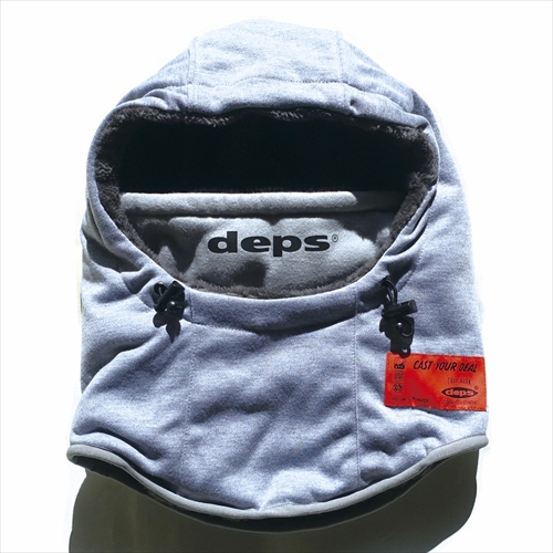 deps NECK HOODIE GRAY ネックフーディー デプス グレー デプス | deps NECK HOOD | ネックウェア | GO OUT Online