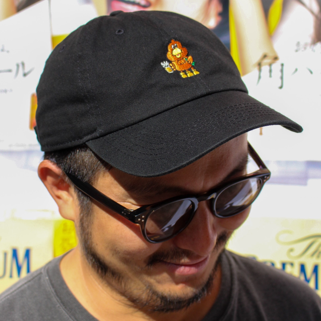 [ダックローデパート]DUCKROW 刺繍 CAP