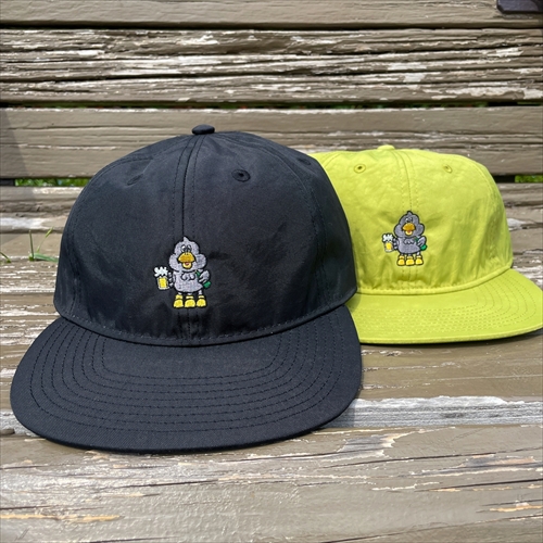 ダックローデパート | DUCKROW 刺繍 FLAT.V CAP | キャップ | GO