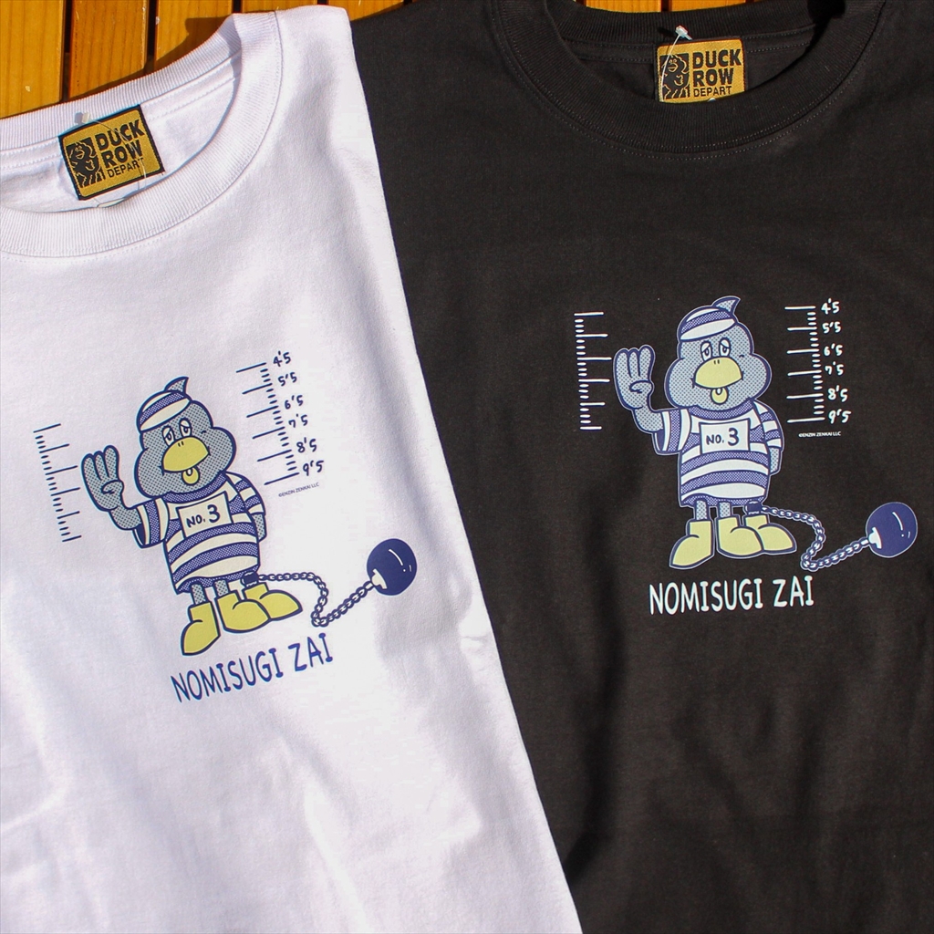 [ダックローデパート]DUCKROW S/S TEE「NOMUZIKAN」
