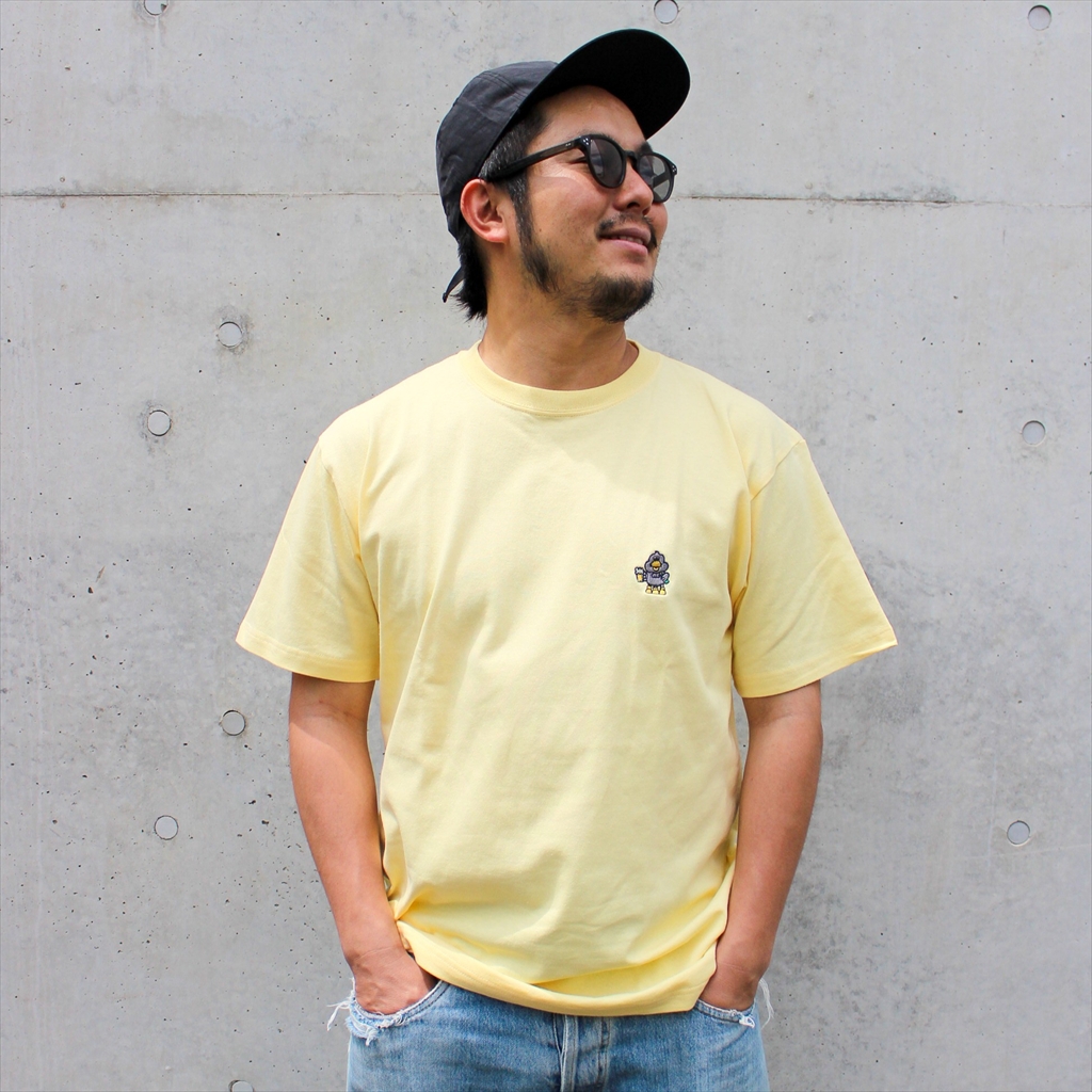 [ダックローデパート]DUCKROW刺繍S/S TEE