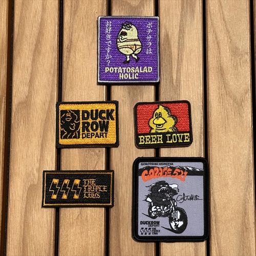 ダックローデパート | ベルクロワッペン スクエア | ステッカー