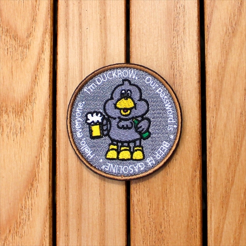 ダックローデパート | ベルクロワッペン サークル | ステッカー