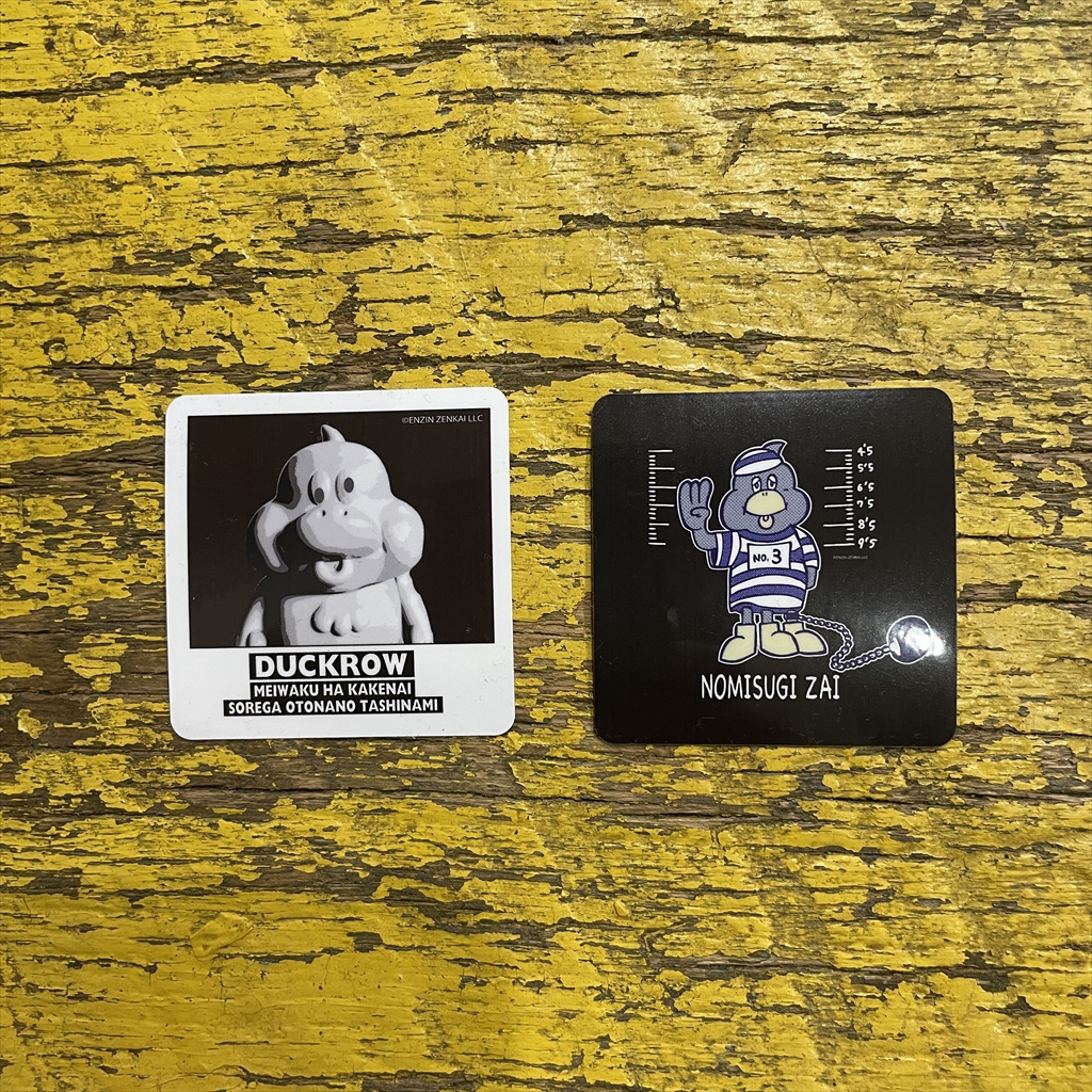 [ダックローデパート]DUCKROW STICKER（2枚SET）