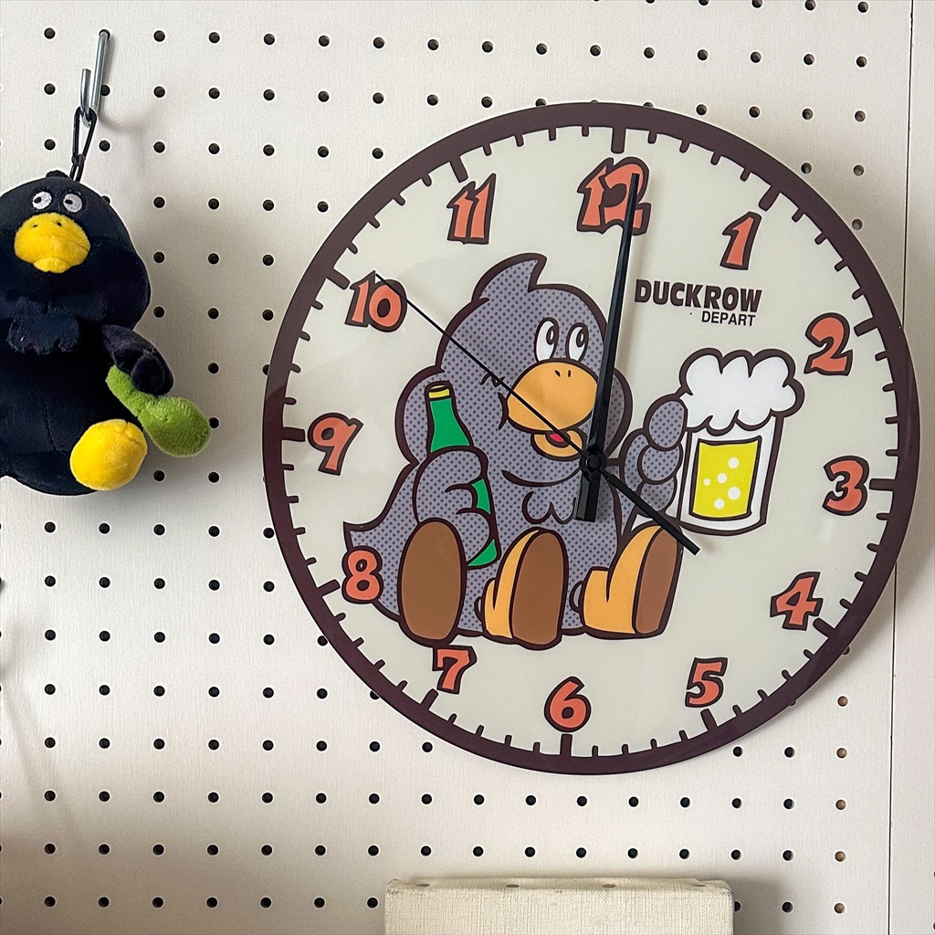 [ダックローデパート]DUCKROW アートクロック