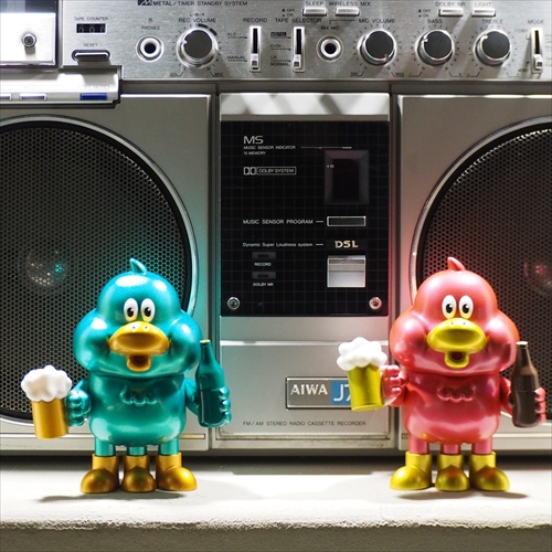 ダックローデパート | DUCKROW ソフビ メタリック | ホビー | GO OUT