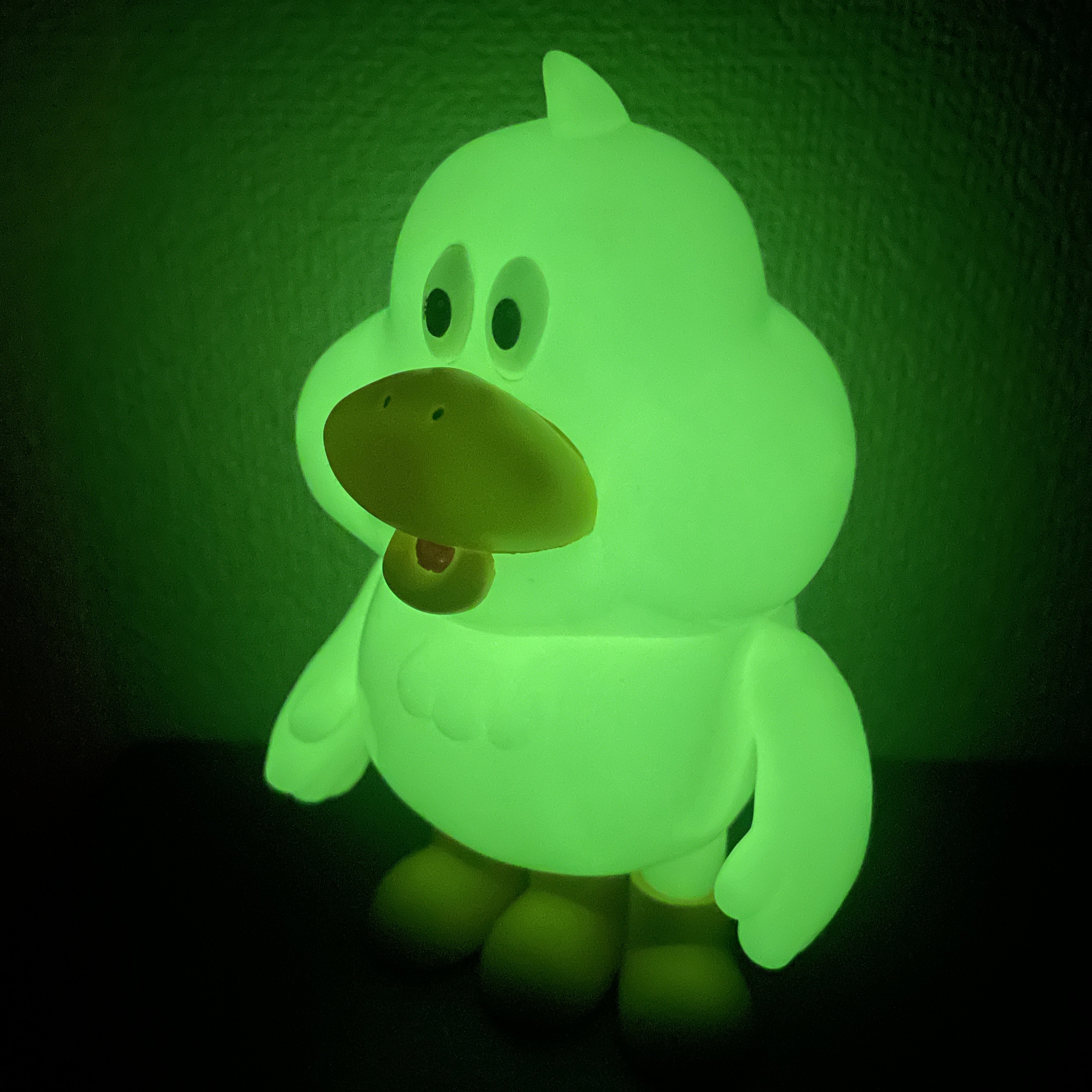 [ダックローデパート]DUCKROWソフビ 蓄光