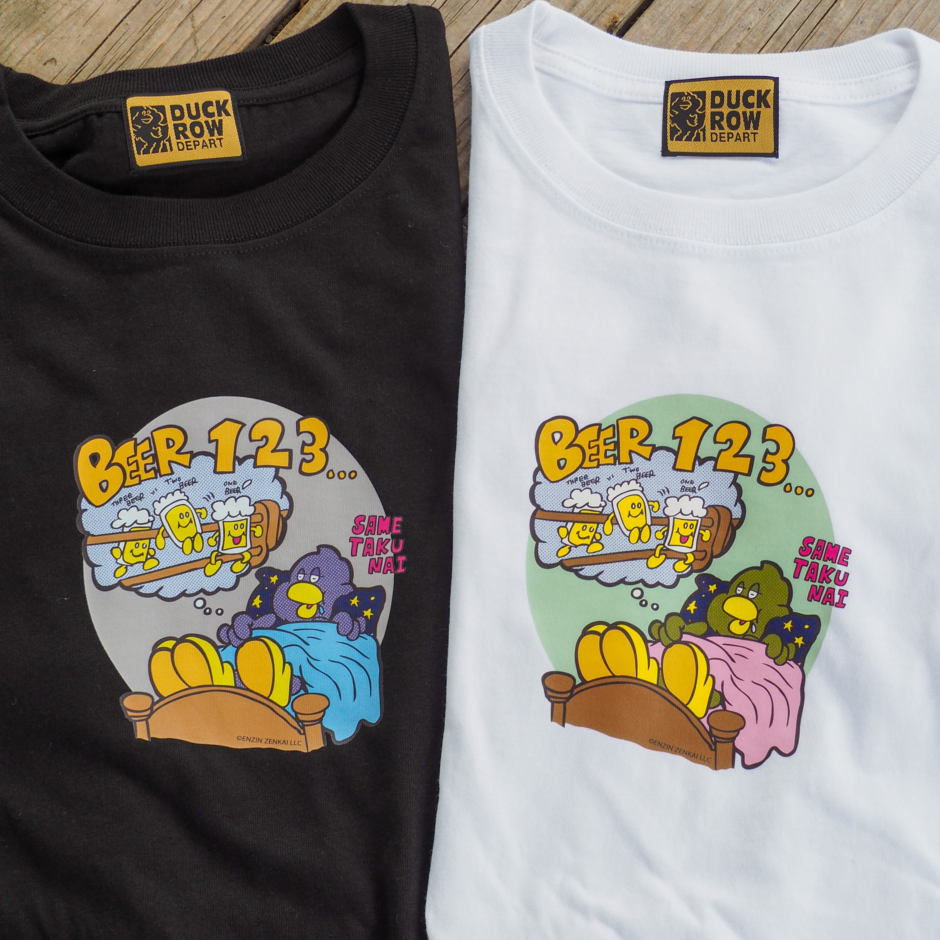 [ダックローデパート]DUCKROW S/S TEE「S A M E T A K U N A I」