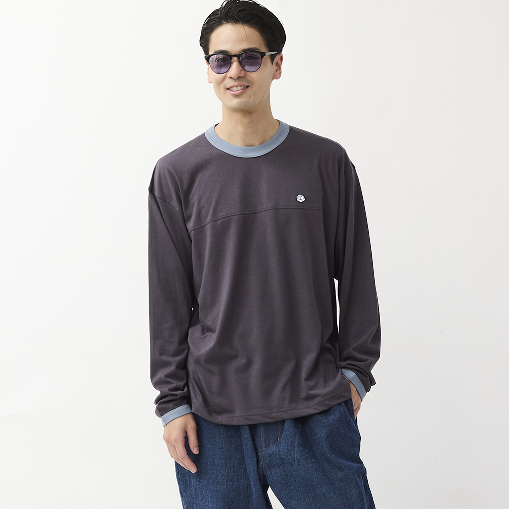 [イブコン]【EVCON×FREIDGE】ECC RINGER L/S TEE