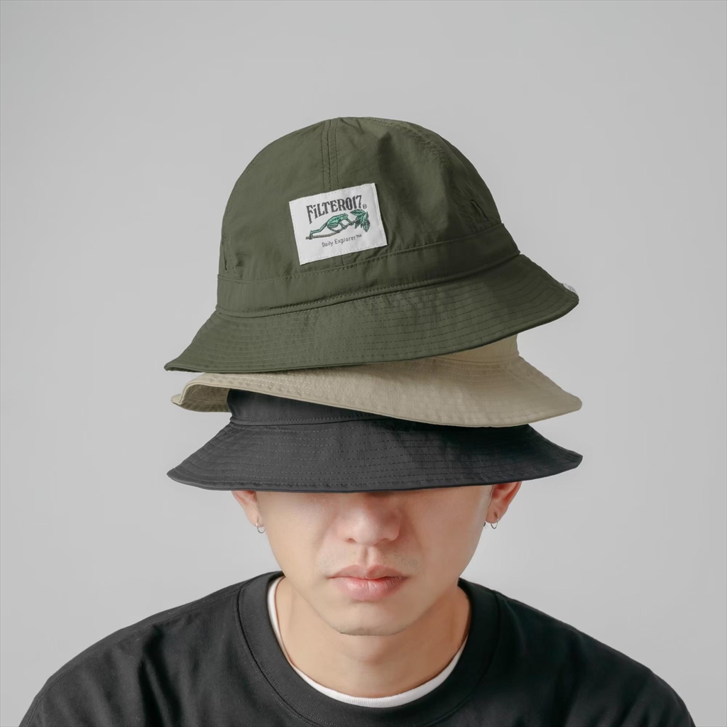 [フィルターゼロイチナナ]FILTER017 Daily Explorer™ シリーズ - ナイロンバケットハット