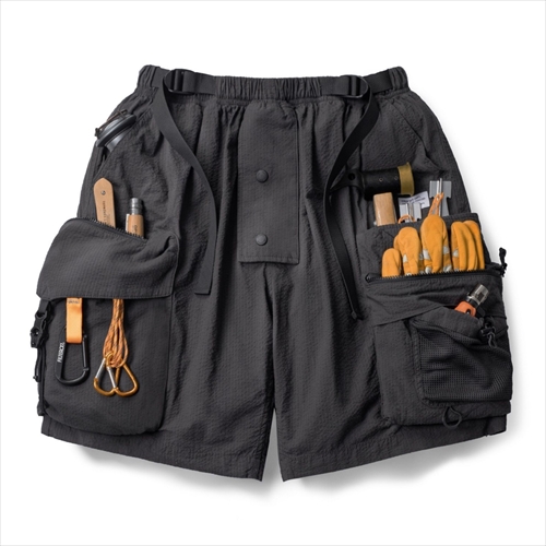 パンツ THE TOE CHAMONIX SHAGGY SHORT PANTS THE TOE Chamonix shaggy short pants パンツ