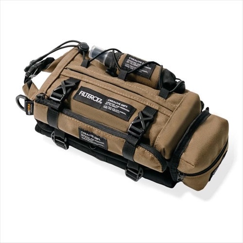 FILTER017 タクティカルキット収納バッグ ブラウン フィルターゼロイチナナ | FILTER017?/CORDURA? 多機能