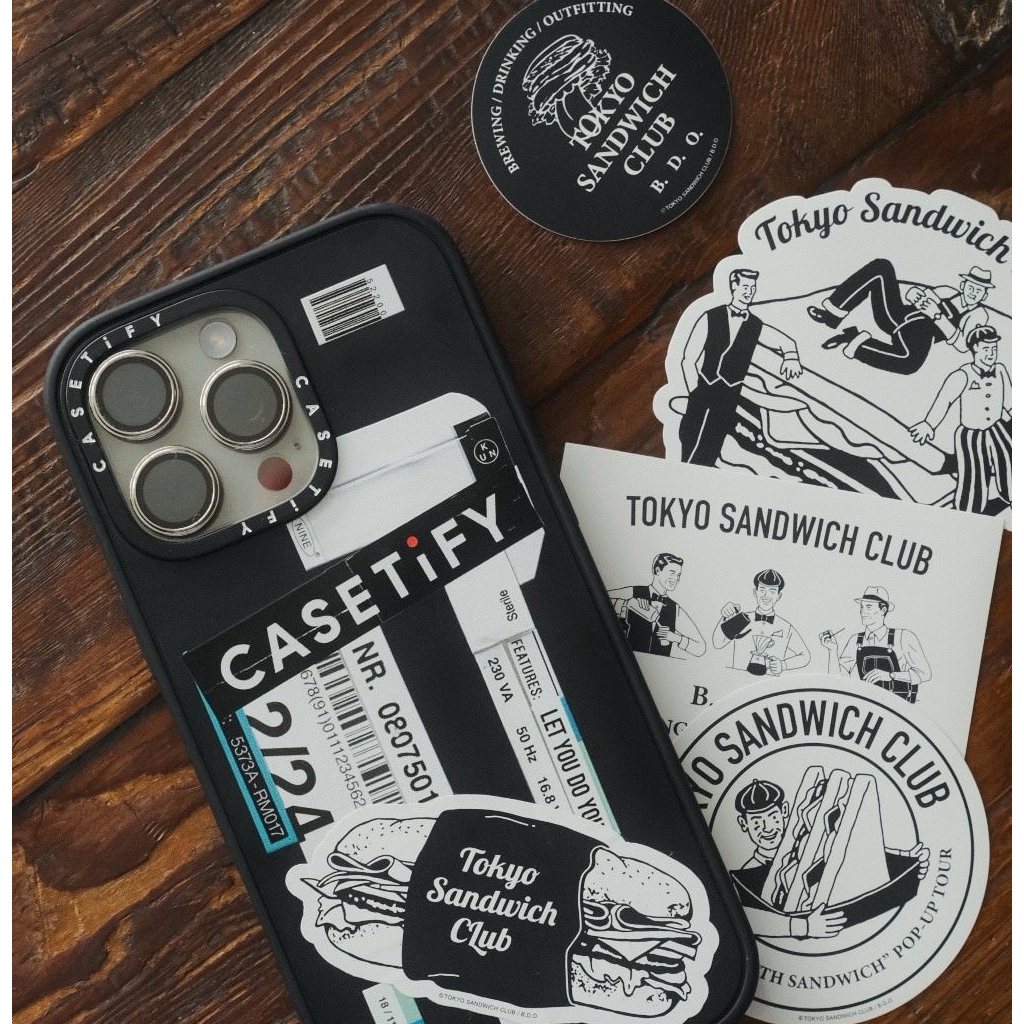 [フィルターゼロイチナナ]FILTER017® Culture Supply™ TOKYO SANDWICH CLUB | B.D.O. シリーズ ステッカーパック(10入)