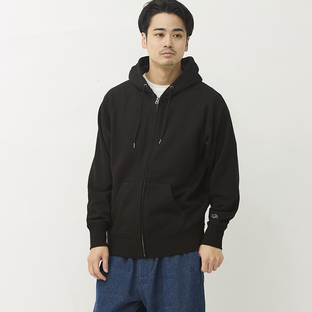 [フルーツオブザルーム]BASIC SWEAT ZIP UP HOODIE