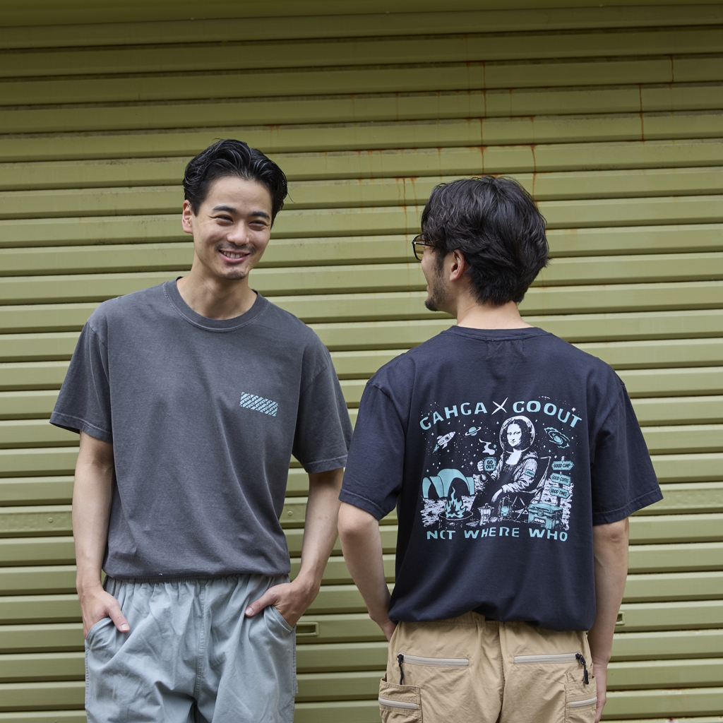 [ガーガ×ゴーアウト]MONA GO Tシャツ
