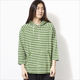 [ゴーヘンプ]BORDER PARKA / H/C BORDER