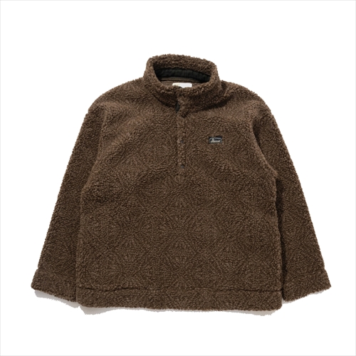GO HEMP ゴーヘンプ｜H/C FLEECE EASY WIDE SWEAT (オークブラウン)(ヘンプボアフリース) HEMP COTTON FLEECE SWEAT - GOHEMP（ゴーヘンプ）