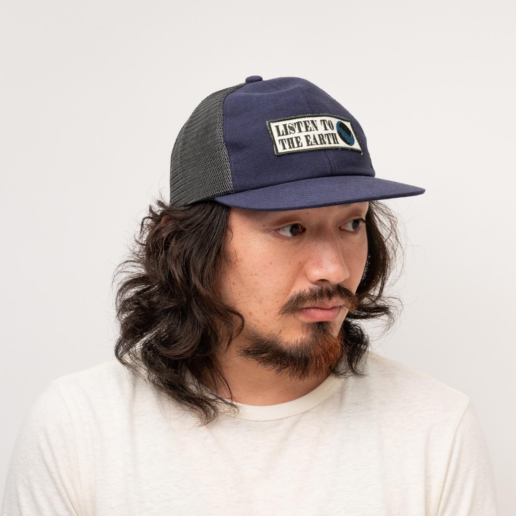 [ゴーヘンプ]LISTEN TO MESH CAP