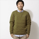 [ゴーヘンプ]QUILT PULLOVER / H/C JERSEY QUILT