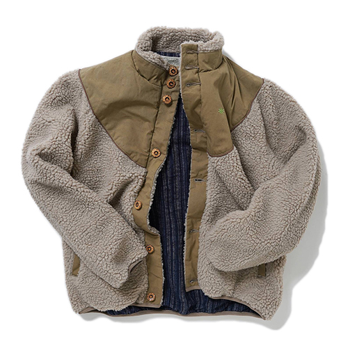 ゴーヘンプ | MONGOLIAN JACKET | ボア・フリースジャケット