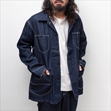 [ゴーヘンプ]COVER ALL JACKET（ONE WASH）