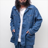 [ゴーヘンプ]COVER ALL JACKET（USED WASH）