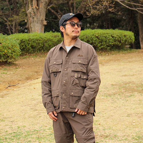 新品【ブラック/M】grn outdoor MUSHI MUSHI JACKET