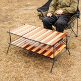 [ジーアルエヌアウトドア]NIKAIDA TABLE
