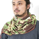 [ノワート×ゴーアウトジャンボリー]MASHROOM CAMO STOLE