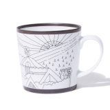 [ゴーアウト]有田焼オリジナルマグカップ