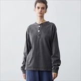 [グッドオン]HEAVY JERSEY L/S HENLEY TEE