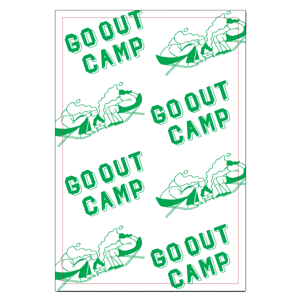 [GO OUT CAMP vol.21]ステッカー