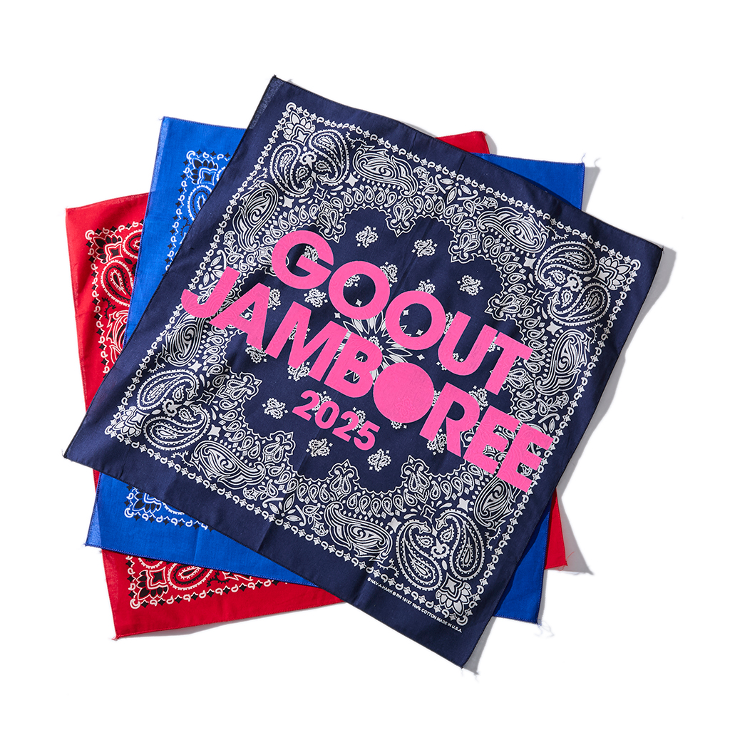 [ゴーアウトジャンボリー]GO OUT JAMBOREE オリジナル バンダナ