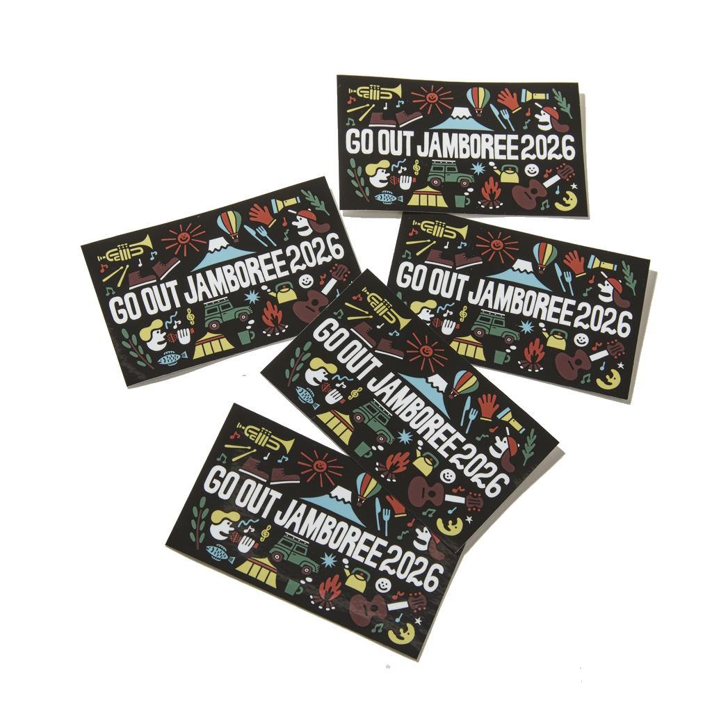 [ゴーアウトジャンボリー]ステッカー（JAMBOREE2026）