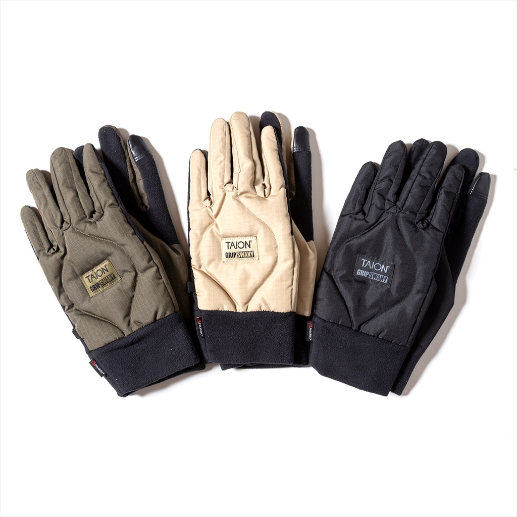 [グリップスワニー]【TAION-GRIPSWANY-GV01】 TAION X GRIP SWANY DOWN GLOVES